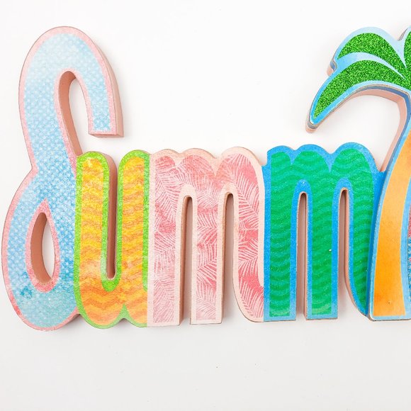 🏝 Unique! Summer Palm Tree Shape Home Accent - Picture 2 of 7